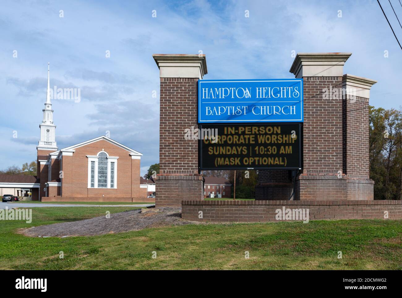 WADE HAMPTON, CAROLINE DU SUD, ÉTATS-UNIS. 22 NOVEMBRE 2020. Cette