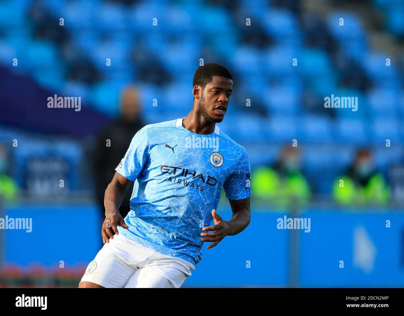 Manchester, Royaume-Uni. 22 novembre 2020. Luke Mbete-Tabu #4 de Manchester City Credit: News Images /Alay Live News Banque D'Images