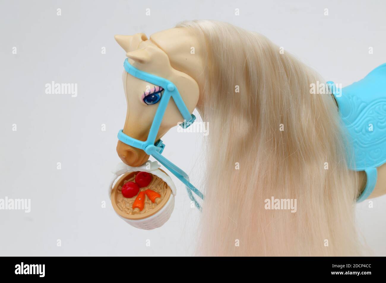 Barbie Jingles Cheval D'hiver 1991, Gris Pommelé, Crinière Longue, Vintage Mattel