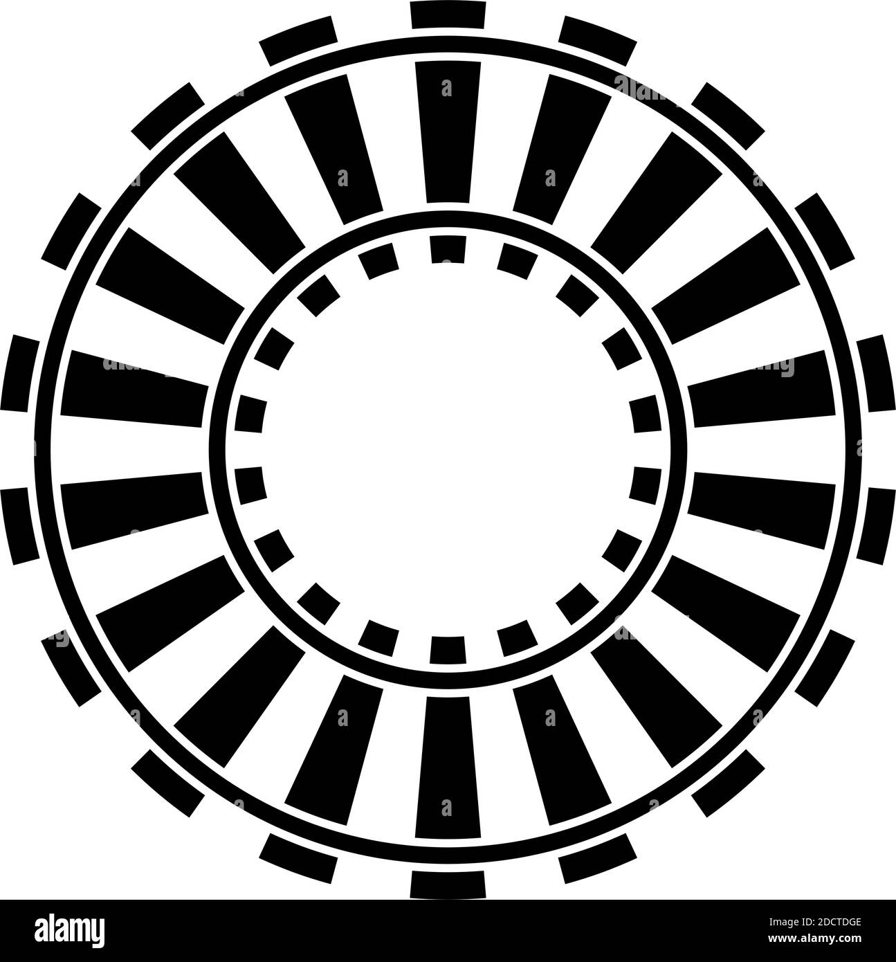 Chemin de fer, chemin de fer, contour du chemin de fer, vecteur de silhouette. Tramway, métro, chemin de métro – illustrations, graphiques clip art Illustration de Vecteur