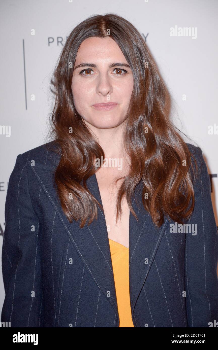 Marianne Rendon assistera à la première du film Mapplehorpe lors du Tribeca film Festival 2018 au SVA Theatre de New York City, NY, USA, le 22 avril 2018. Photo de Julien Reynaud/APS-Medias/ABACAPRESS.COM Banque D'Images