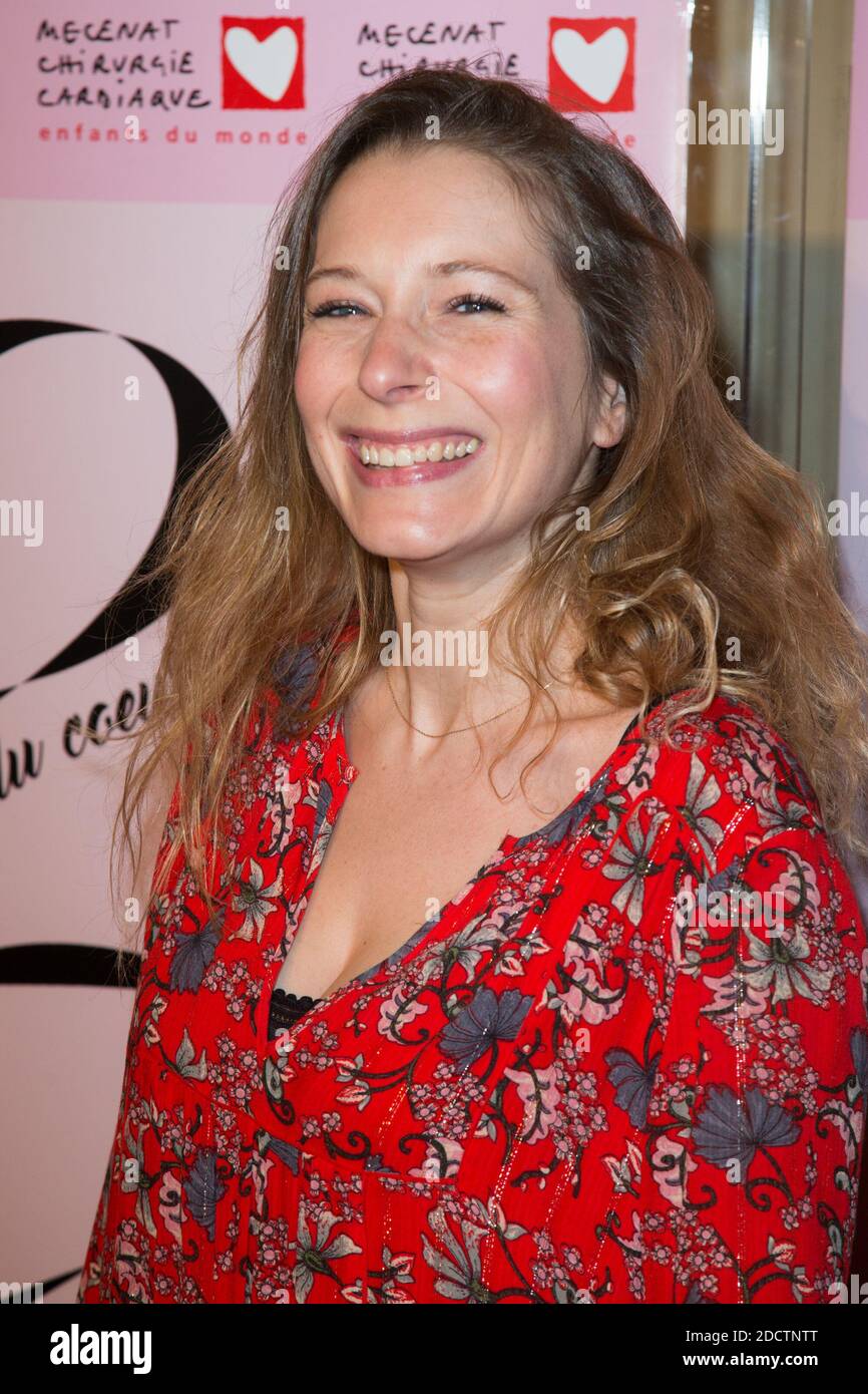 Ophelia Kolb Lors De La Soir e De Gala Du Coeur De Mecenat Chirugie 