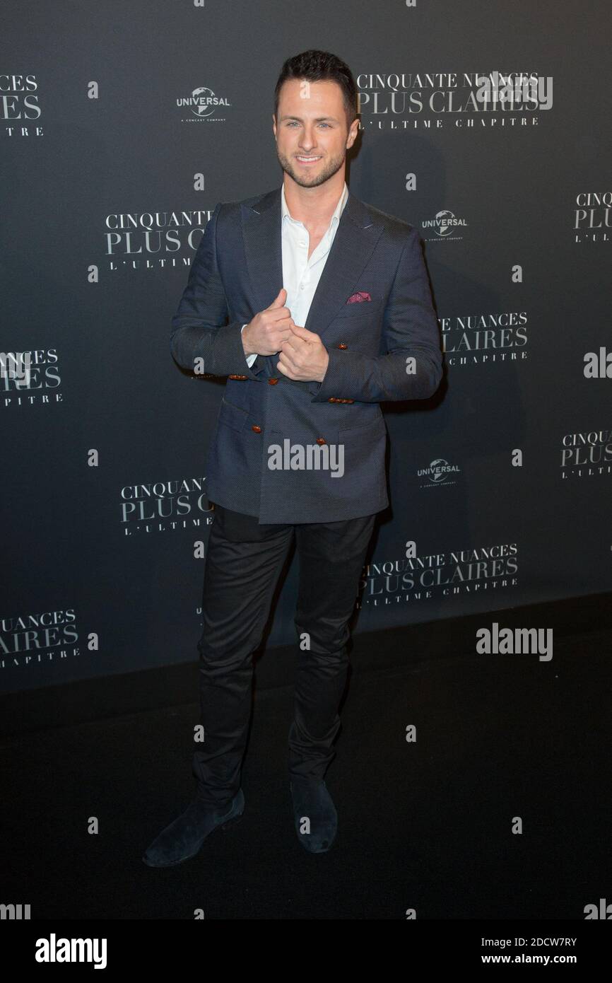 Christian Millette participe à la première mondiale de Fifty Shades Freed à la salle Pleyel le 06 février 2018 à Paris, France. Photo de Nasser Berzane/ABACAPRESS.COM Banque D'Images