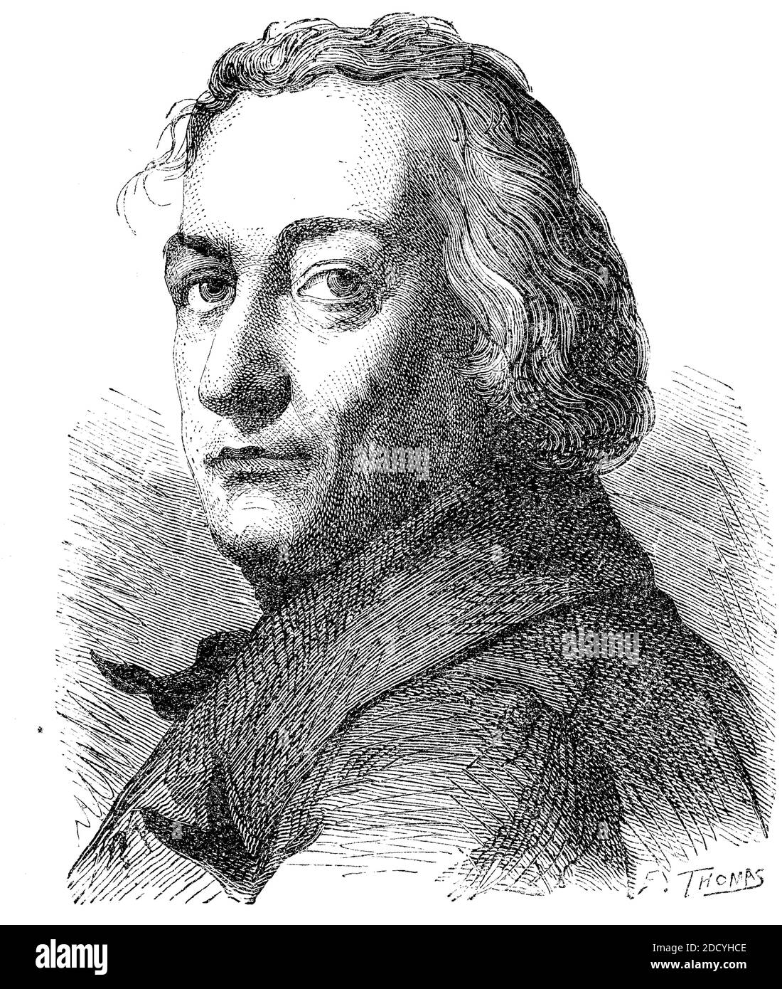 Claude Louis Berthollet, 9 décembre 1748 - 6 novembre 1822, chimiste savoyard-français devenu vice-président du Sénat français en 1804 / Claude Louis, comte Berthollet, 9. Dezember 1748 - 6. Novembre 1822, französischer Chemiker und Arzt, Historisch, historique, numérique reproduction améliorée d'un original du XIXe siècle / numérique Reproduktion einer Originalvorlage aus dem 19. Jahrhundert, Banque D'Images