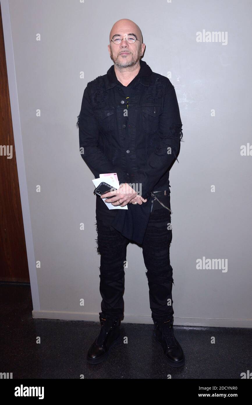 Pascal Obispo participe au concert NTM à l'AccorHotels Arena de Paris, France, le 10 mars 2018. Photo d'Aurore Marechal/ABACAPRESS.COM Banque D'Images