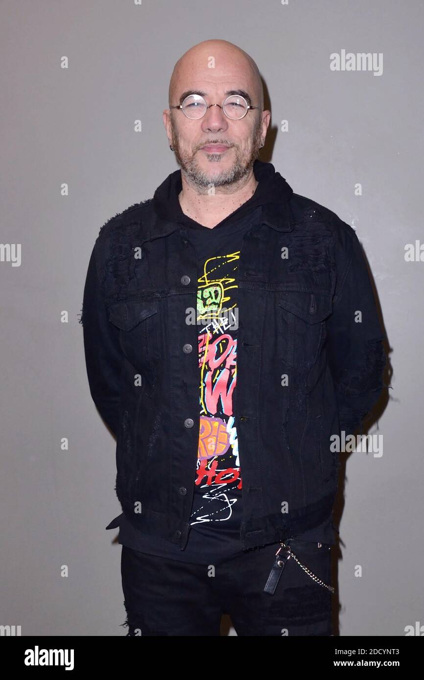 Pascal Obispo participe au concert NTM à l'AccorHotels Arena de Paris, France, le 10 mars 2018. Photo d'Aurore Marechal/ABACAPRESS.COM Banque D'Images