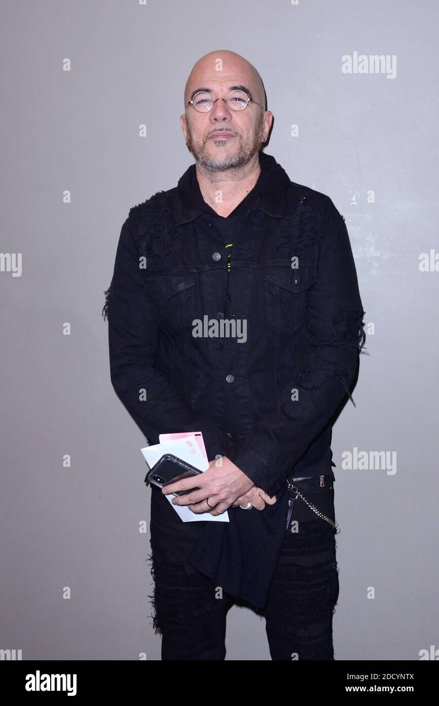 Pascal Obispo participe au concert NTM à l'AccorHotels Arena de Paris, France, le 10 mars 2018. Photo d'Aurore Marechal/ABACAPRESS.COM Banque D'Images