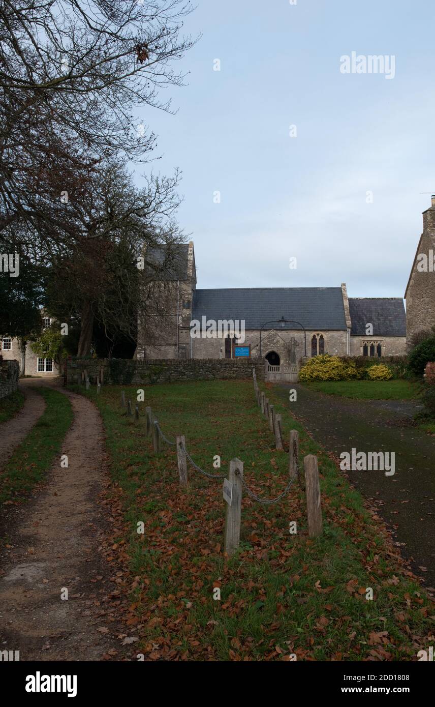 L'église de Mary Magdelene, Grand Elm, Somerset Banque D'Images