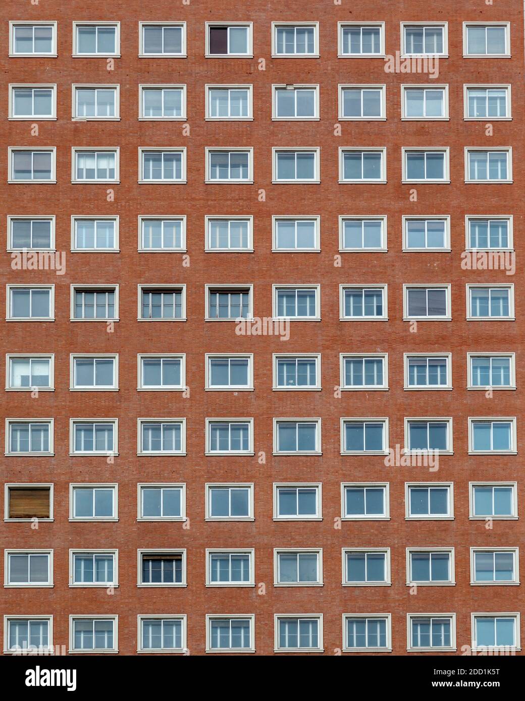 Bloc d'appartements et de bureaux dans le centre de Madrid, Espagne, Europe Banque D'Images