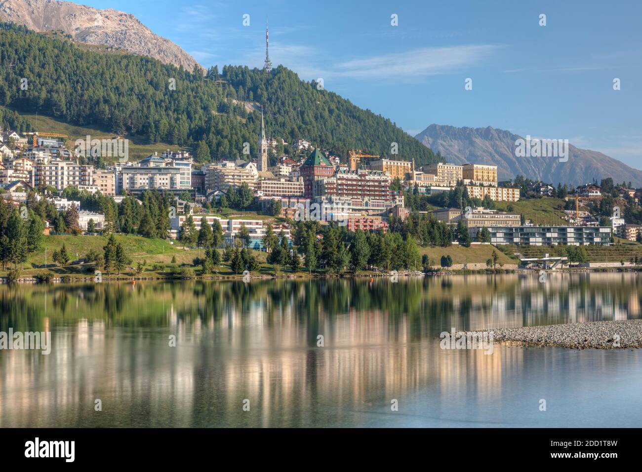 St Moritz, Grisons, Suisse, Europe Banque D'Images