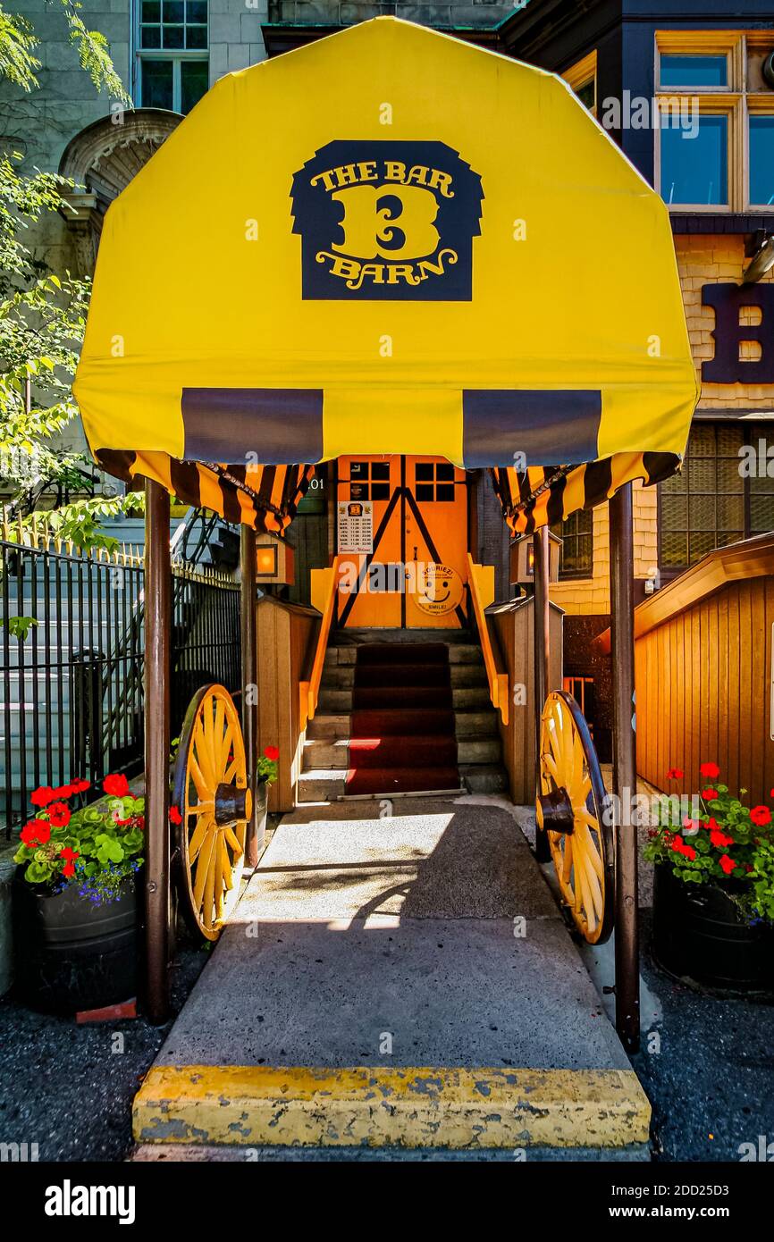 Bar B Barn bar restaurant, Montréal, Canada, 2005 cette institution