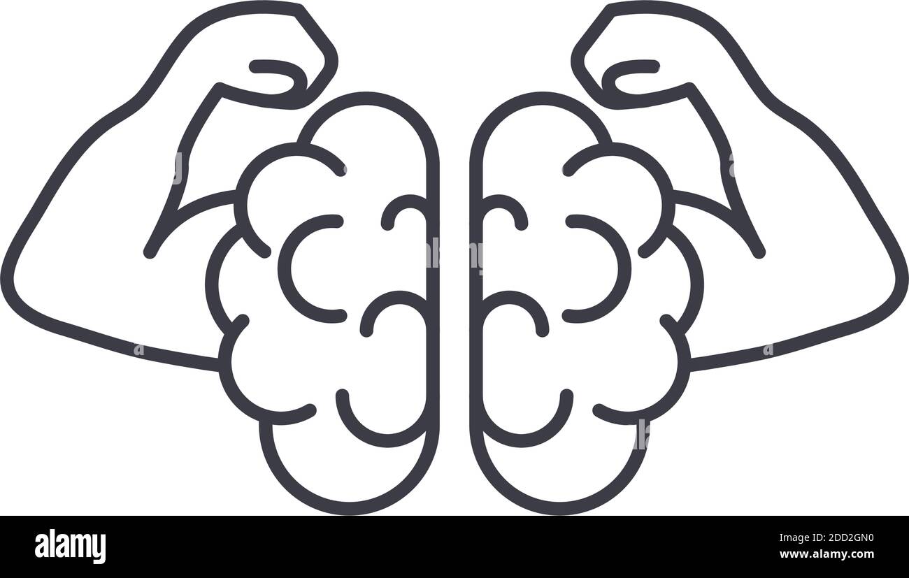 Icône d'alimentation, illustration isolée linéaire, vecteur de ligne mince, signe de conception Web, symbole de concept de contour avec contour modifiable sur fond blanc. Illustration de Vecteur