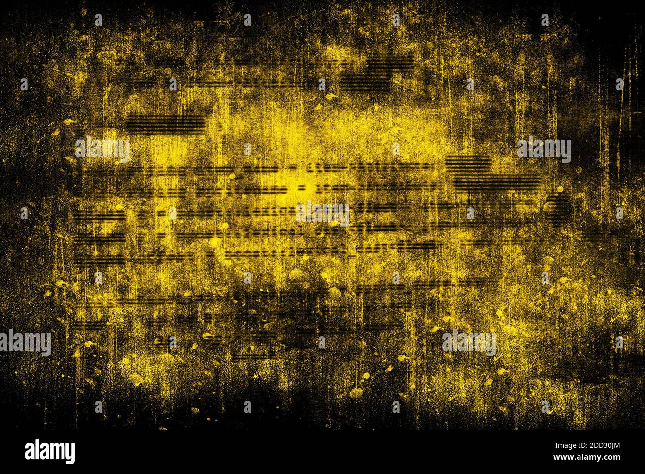 Abstrait grunge futuriste de la cyber-technologie fond. Dessin sur l'ancienne surface grasseuse. Illustration d'un cyber-punk urbain Banque D'Images