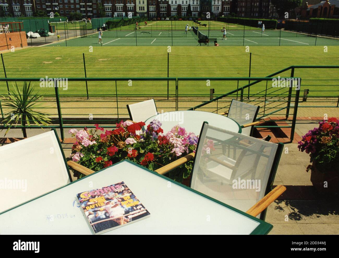 Queen's tennis Club, Londres, Royaume-Uni, années 2000 Banque D'Images