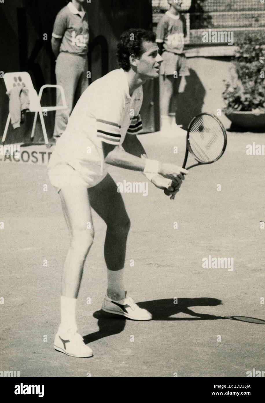 Joueur de tennis français Guy Forget, années 1980 Photo Stock - Alamy