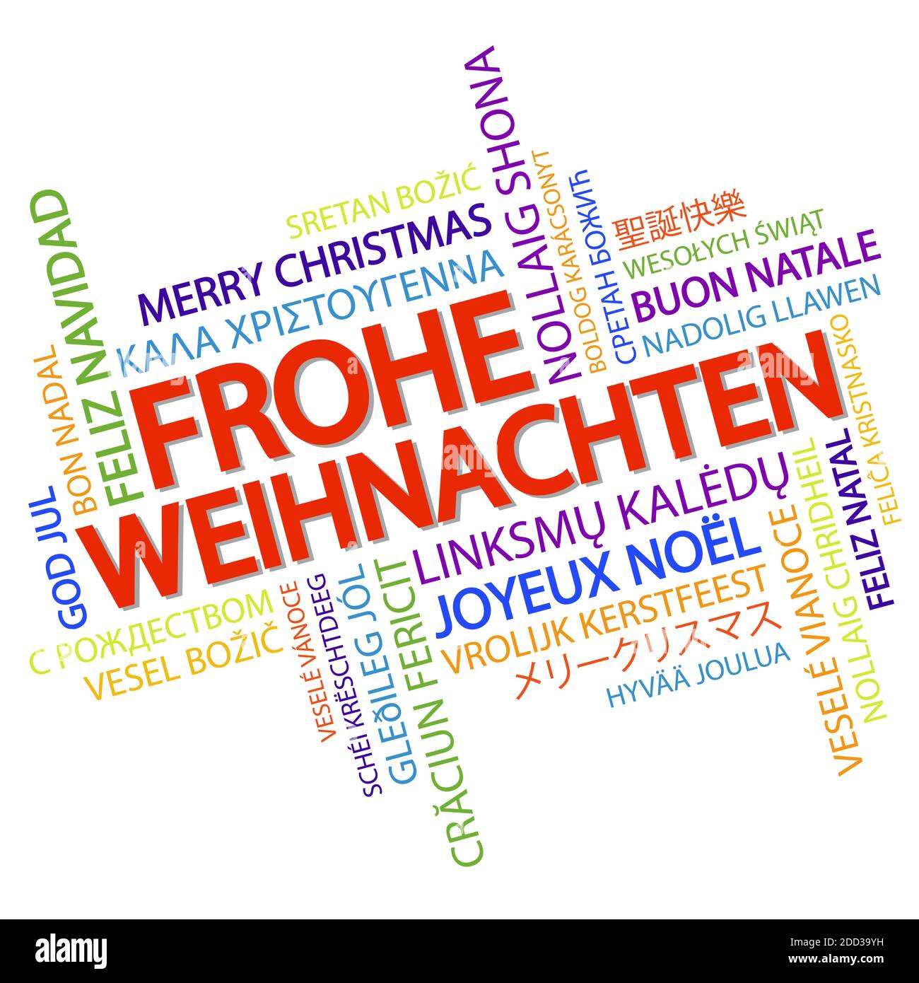 Bonne année en allemand Banque d