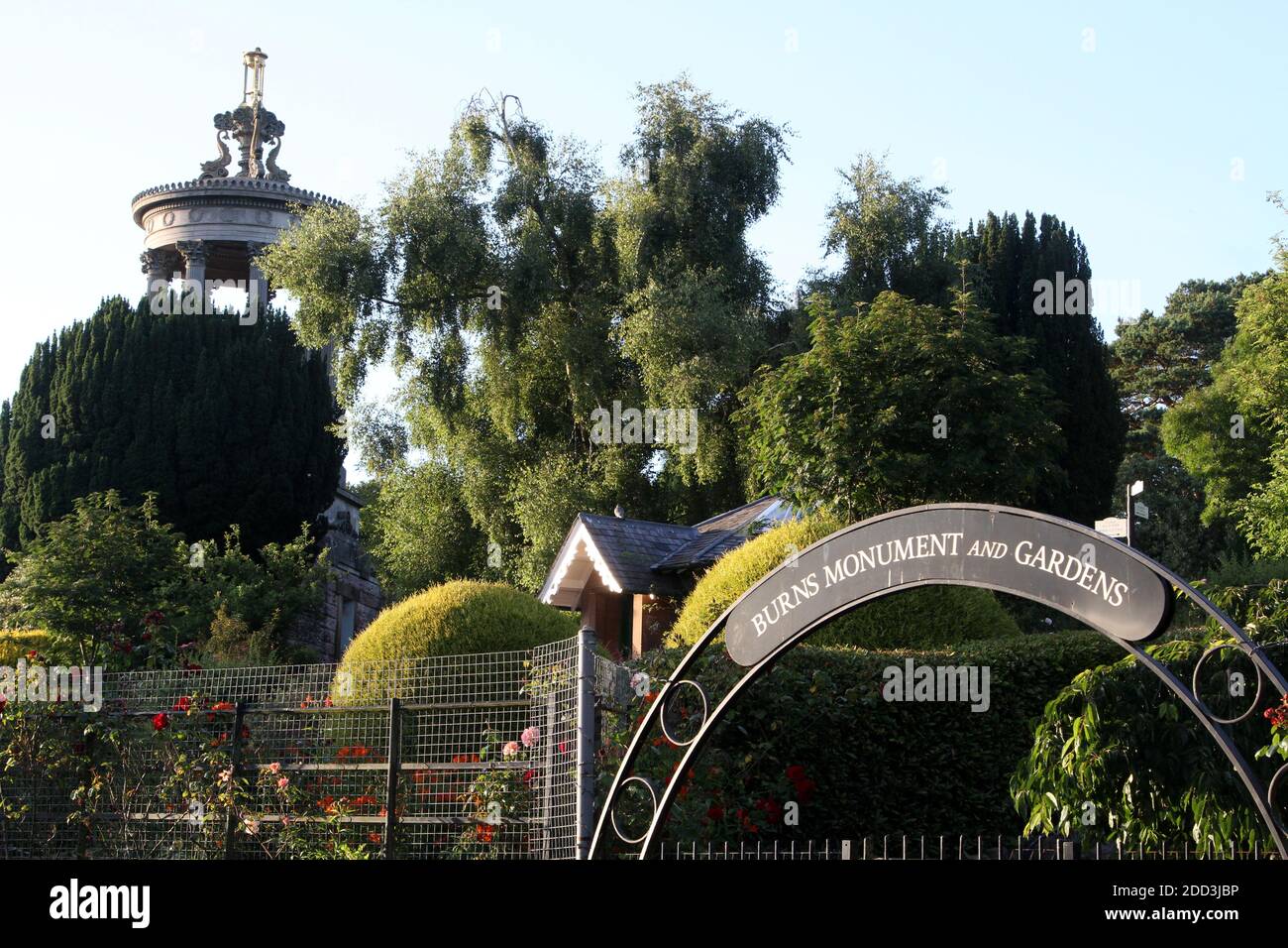 Alloway Burns Monument and Gardens, Ayrshire, Écosse Banque D'Images