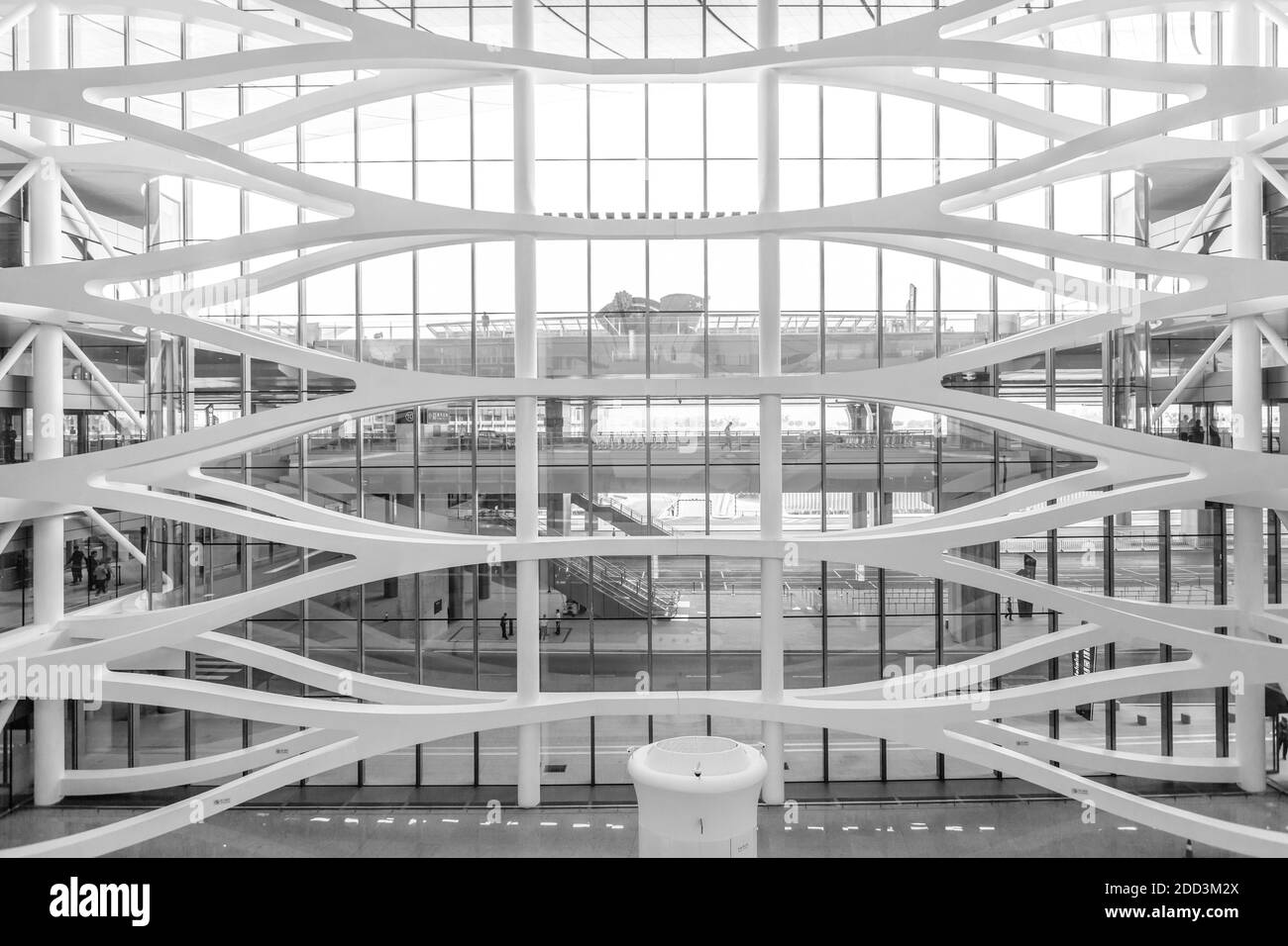 Aéroport international de Beijing daxing Banque D'Images