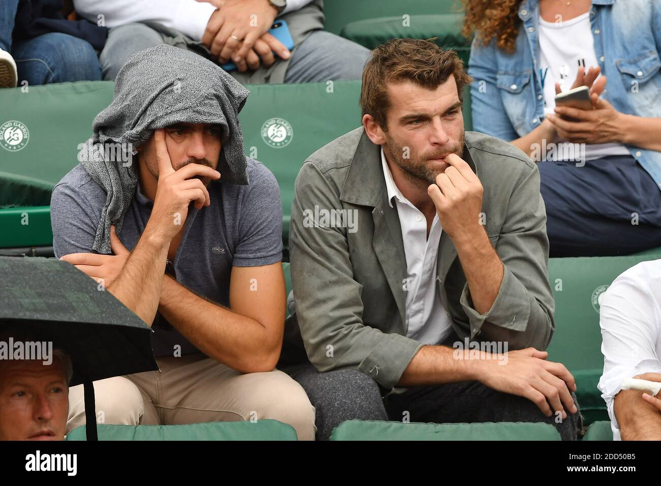 L'acteur Stanley Weber participe à l'Open de France 2018 - le 11 jour à Roland Garros le 6 juin 2018 à Paris, France. Photo de Laurent Zabulon/ABACAPRESS.COM Banque D'Images