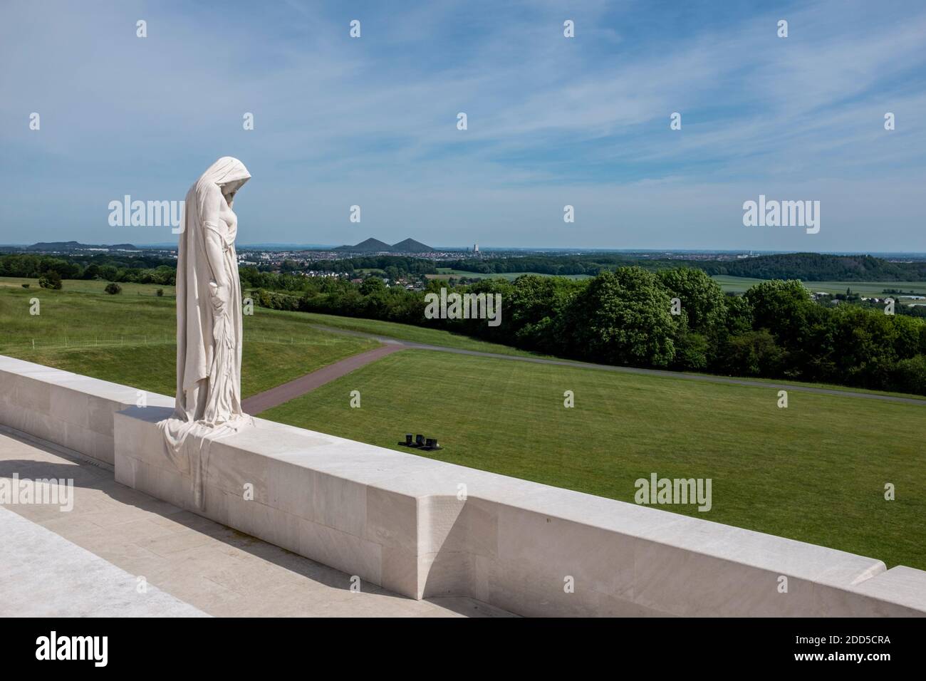 Mémorial National du Canada à Vimy, France Banque D'Images