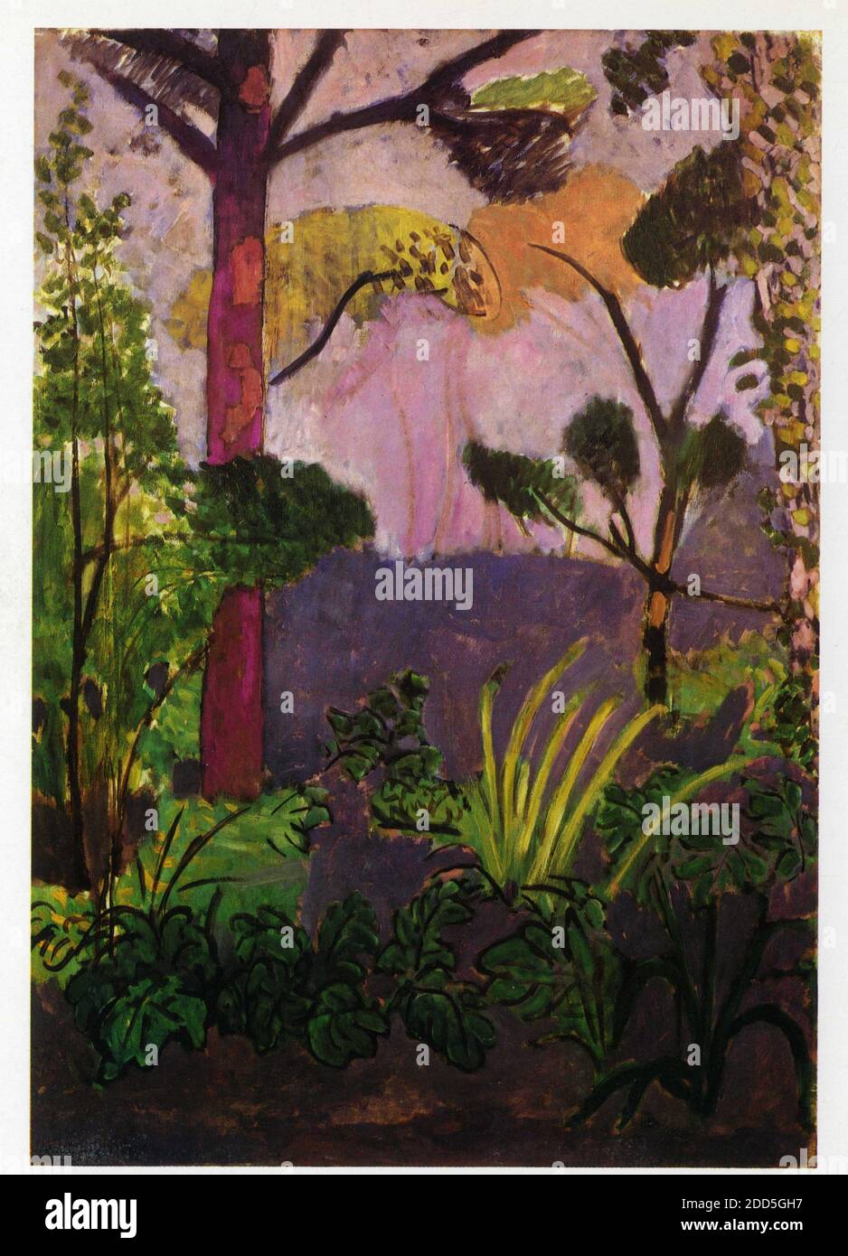 Henri Matisse.1869-1954. Paysage marocain Banque D'Images