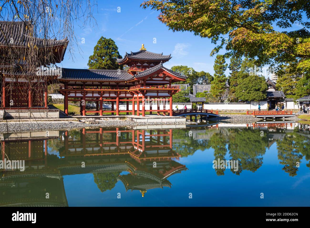 Japon, Kyoto, Temple Byodoin Banque D'Images