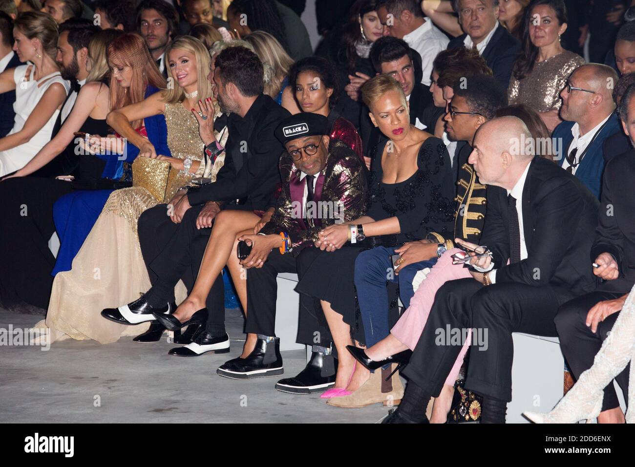 Paris Hilton, Hajiba Fahmy, Jackson Lee, Tonya Lewis Lee, Satchel Lee