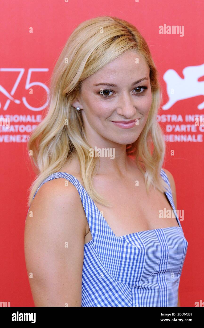 Olivia Hamilton assiste au First Man Photocall dans le cadre du 75e Festival International du film de Venise (Mostra) à Venise, Italie, le 29 août 2018. Photo d'Aurore Marechal/ABACAPRESS.COM Banque D'Images