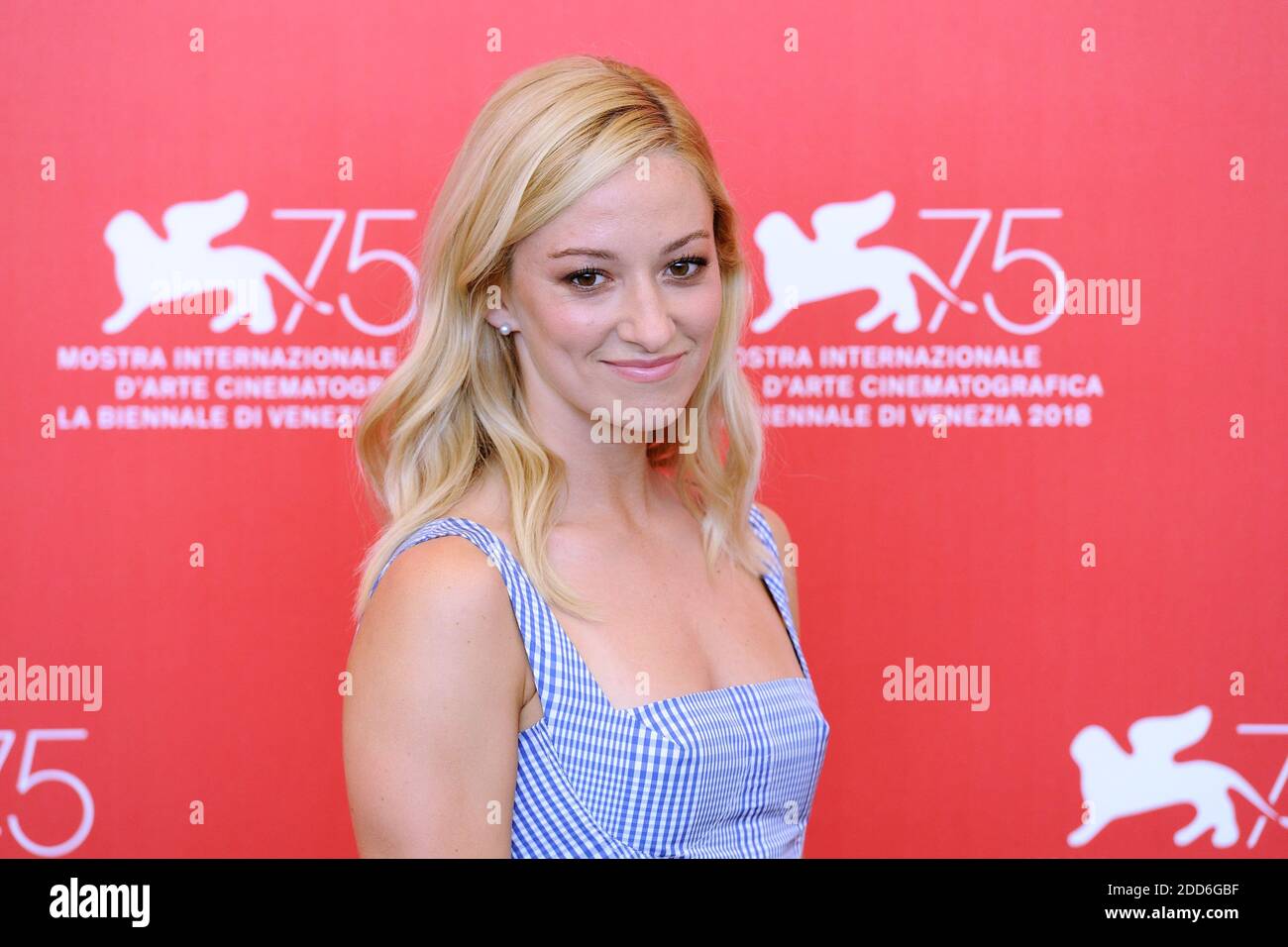 Olivia Hamilton assiste au First Man Photocall dans le cadre du 75e Festival International du film de Venise (Mostra) à Venise, Italie, le 29 août 2018. Photo d'Aurore Marechal/ABACAPRESS.COM Banque D'Images