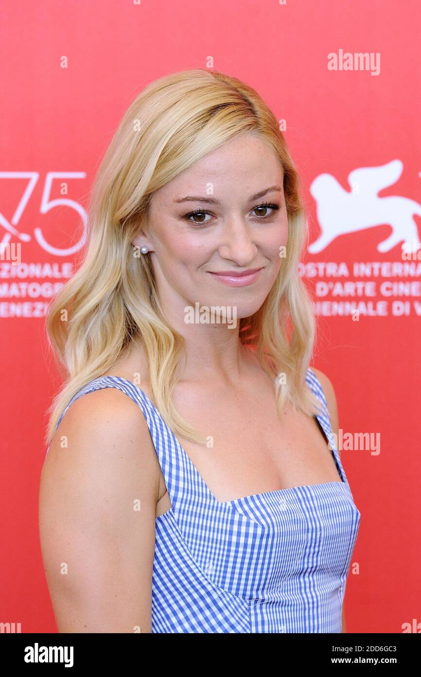 Olivia Hamilton assiste au First Man Photocall dans le cadre du 75e Festival International du film de Venise (Mostra) à Venise, Italie, le 29 août 2018. Photo d'Aurore Marechal/ABACAPRESS.COM Banque D'Images