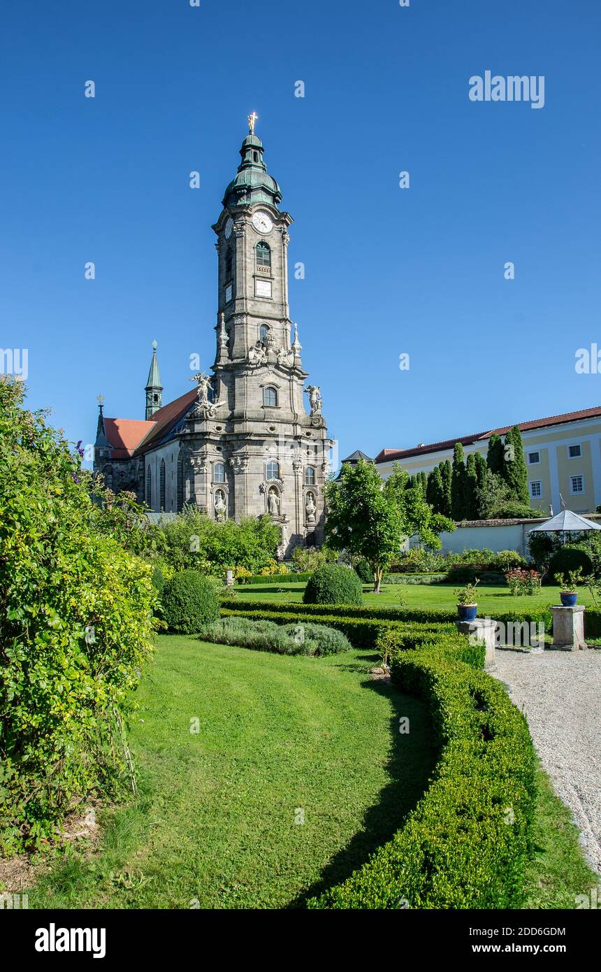 Abbaye de Zwettl - Stift Zwettl est un monastère cistercien situé à Zwettl en Basse-Autriche, dans le diocèse de Saint-Pölten. Banque D'Images