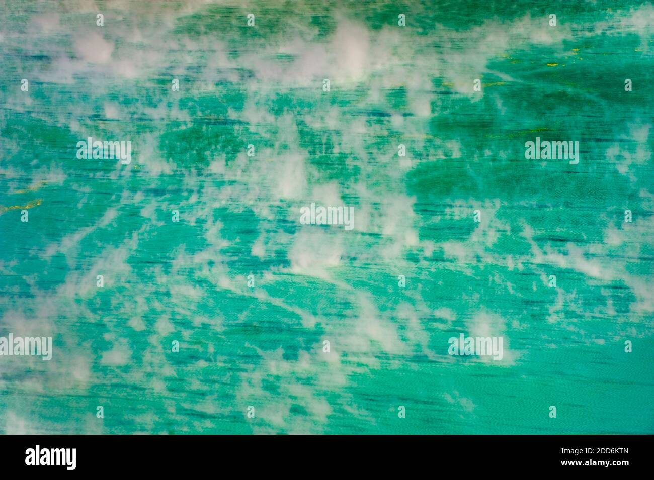 Lac de Kawah Ijen (Ijen Crater), Java, Indonésie, Asie, Asie, arrière-plan avec espace de copie Banque D'Images