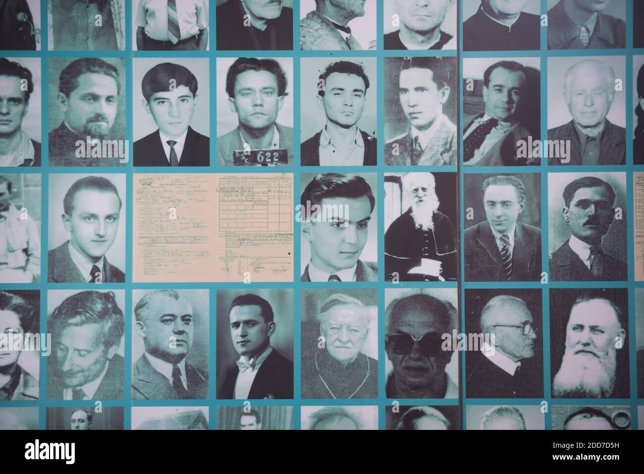 Musée et Mémorial des victimes du communisme et de la résistance à la prison de Sighetu, Sighetu Marmatiei, Maramures, Roumanie Banque D'Images