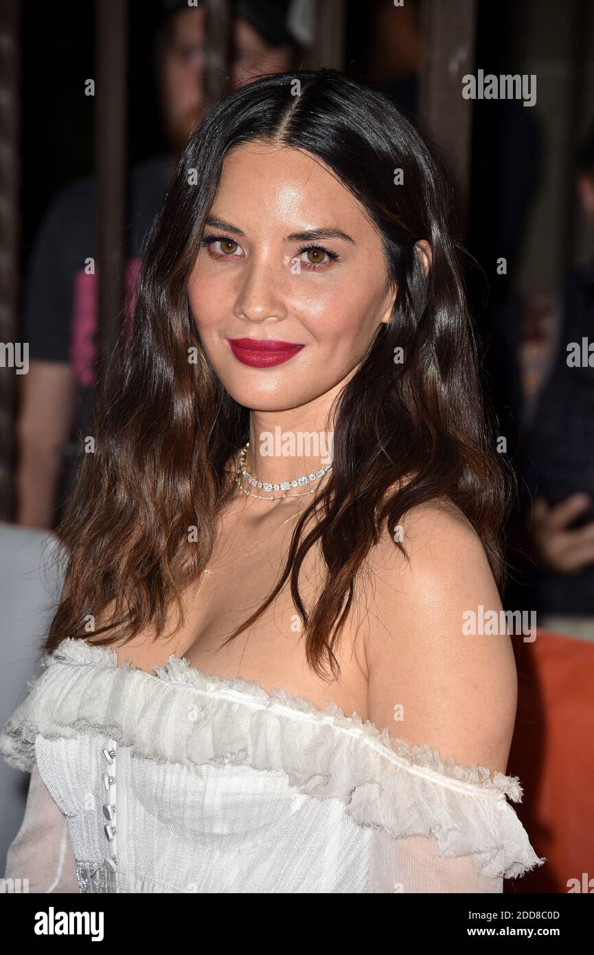 Olivia Munn participe à la projection de Predator qui a eu lieu au Ryerson Theatre pendant le Festival international du film de Toronto, à Toronto, au Canada, le 6 septembre 2018. Photo de Lionel Hahn/ABACAPRESS.com Banque D'Images