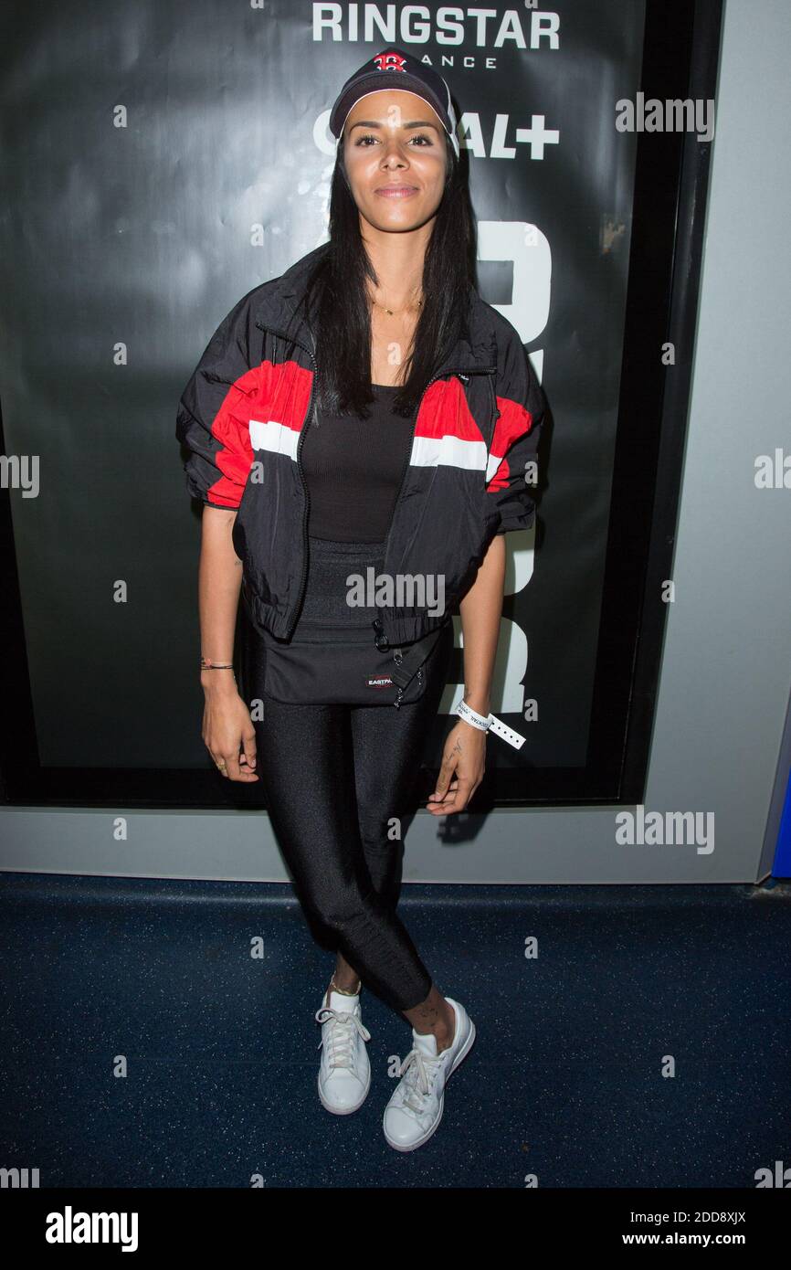 Semi-exclusive - Shy arrive au match international de boxe poids lourd entre Tony Yoka et Dave Allen au Dome Palais des sports le 23 juin 2018 à Paris, France. Photo de Nasser Berzane/ABACAPRESS.COM Banque D'Images