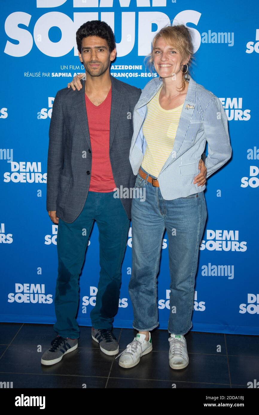 Salim Kechiouche et sa petite amie Olivia Cote à demi Soeurs Paris