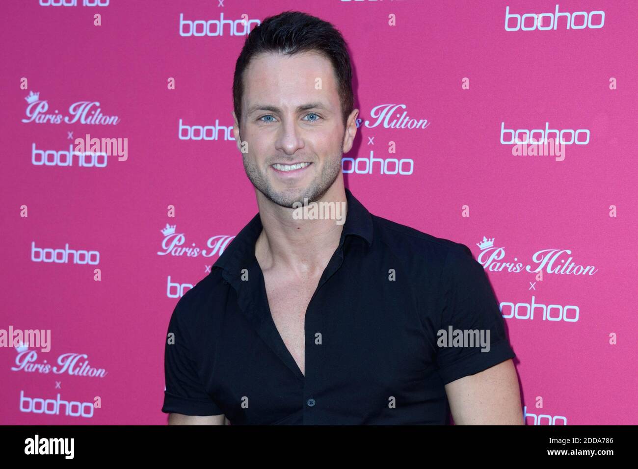 Christian Millette participe à la fête Paris Hilton x Boohoo à l'Hôtel le Marois à Paris, France, le 26 juin 2018. Photo d'Aurore Marechal/ABACAPRESS.COM Banque D'Images