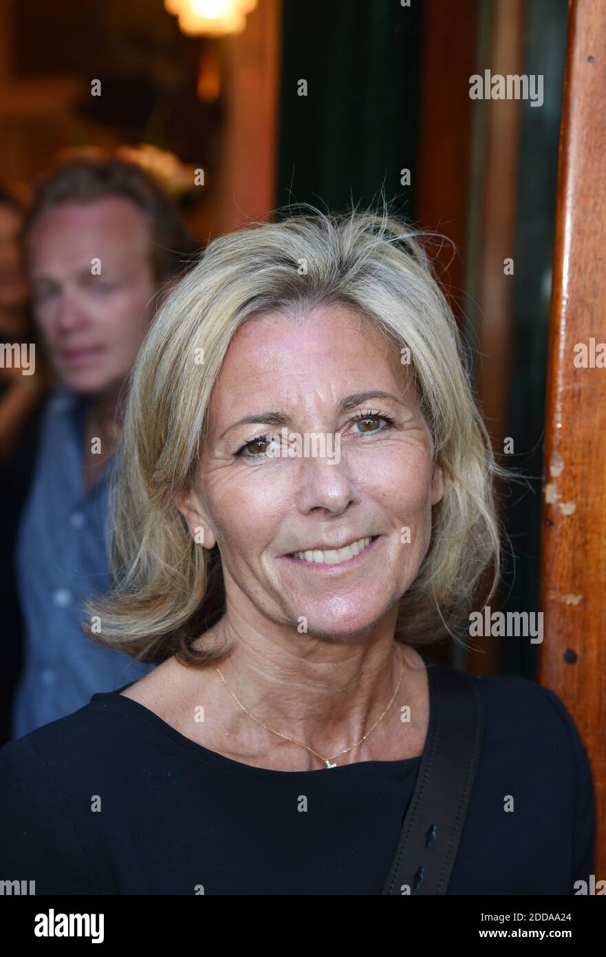 Claire Chazal lors du soir l'été Littéraire des deux Magots a Paris, France le 25 juin 2018 photo par Alain Apaydin/ABACAPRESS.COM Banque D'Images