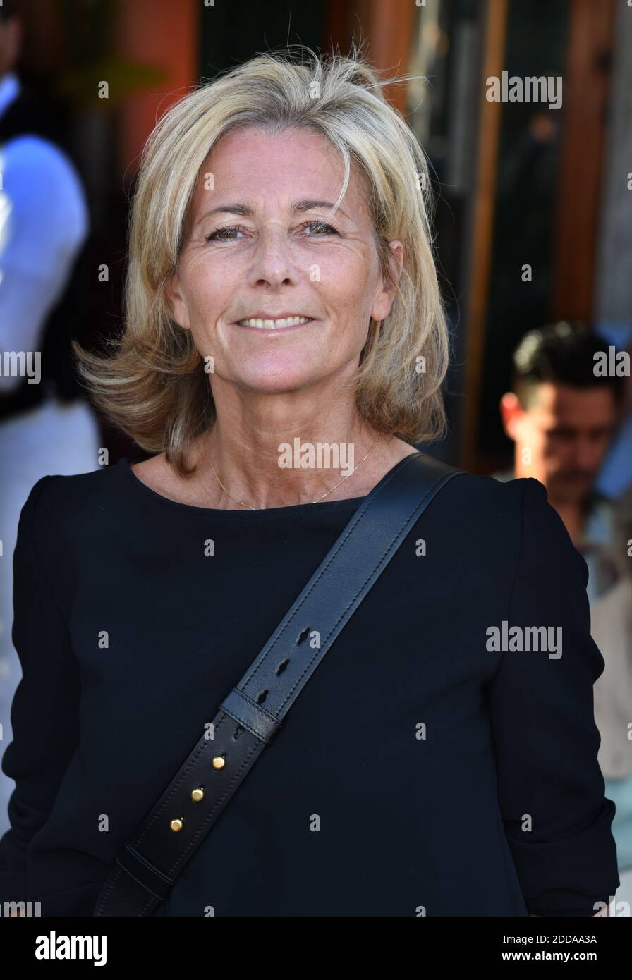Claire Chazal lors du soir l'été Littéraire des deux Magots a Paris, France le 25 juin 2018 photo par Alain Apaydin/ABACAPRESS.COM Banque D'Images