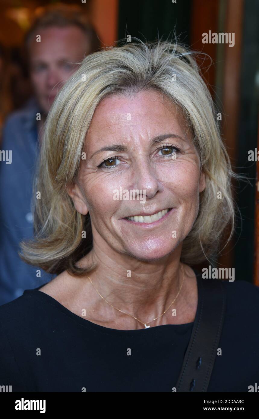 Claire Chazal lors du soir l'été Littéraire des deux Magots a Paris, France le 25 juin 2018 photo par Alain Apaydin/ABACAPRESS.COM Banque D'Images