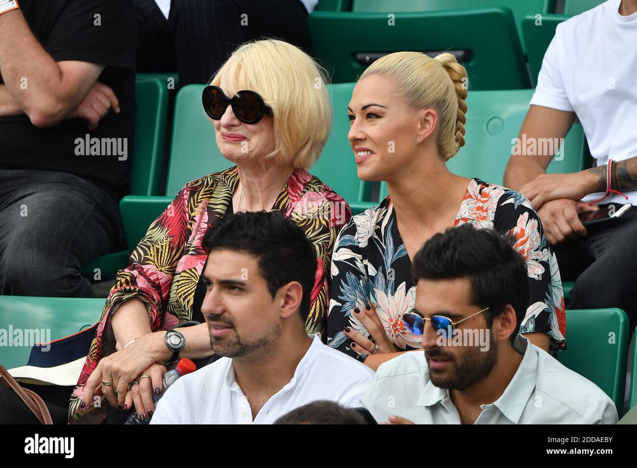 Katrina Patchett participe à l'Open de France 2018 - quatrième jour à Roland Garros le 30 mai 2018 à Paris, France. Photo de Laurent Zabulon/ABACAPRESS.COM Banque D'Images