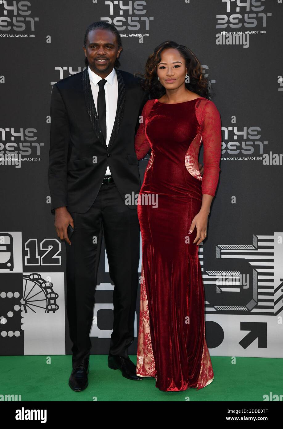 Les clients arrivent aux meilleurs FIFA football Awards 2018 au Royal Festival Hall, Londres, Royaume-Uni, le 24 septembre 2018. Photo de Christian Liewig/ABACAPRESS.COM Banque D'Images