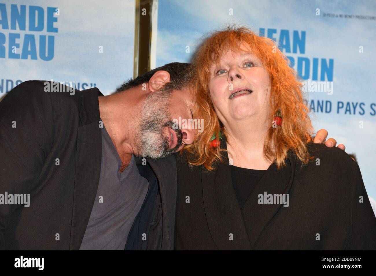 Yolande Moreau et Jean Dujardin assistent à la première de 'I Feel good' au cinéma Cine cite les Halles de l'UGC, à Paris, en France, le 25 septembre 2018. Photo de Mireille Ampilhac/ABACAPRESS.COM Banque D'Images