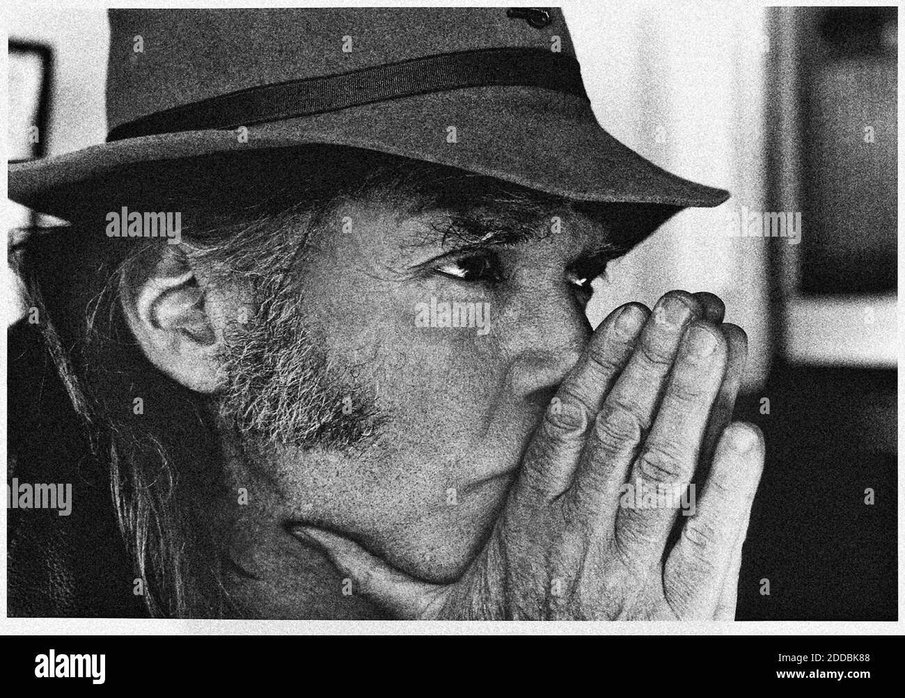 PAS DE FILM, PAS DE VIDÉO, PAS de TV, PAS DE DOCUMENTAIRE - légendaire Rock Star Neil Young photographié le 22 septembre 2005 aux Etats-Unis. Photo de Pegi Young/Philadelphia Inquirer/KRT/ABACAPRESS.COM. Banque D'Images