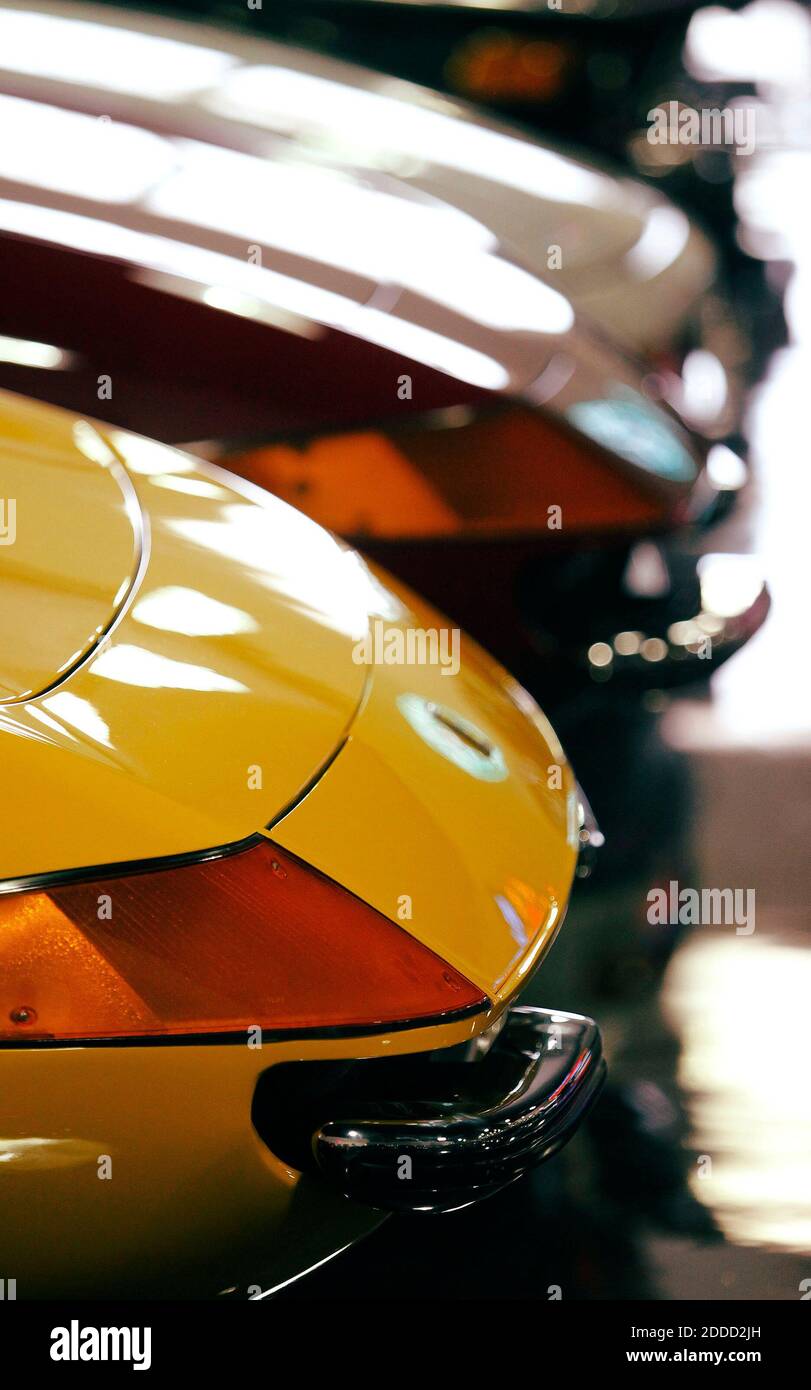 PAS DE FILM, PAS DE VIDÉO, PAS de TV, PAS DE DOCUMENTAIRE - Don Davis, concessionnaire automobile du Nord du Texas, vend une partie de sa vaste collection de voitures rares, y compris cette Ferrari 365 GTB/4 Daytona coupé 1971. Photo de Paul Mosely/fort Worth Star-Telegram/MCT/ABACAPRESS.COM Banque D'Images