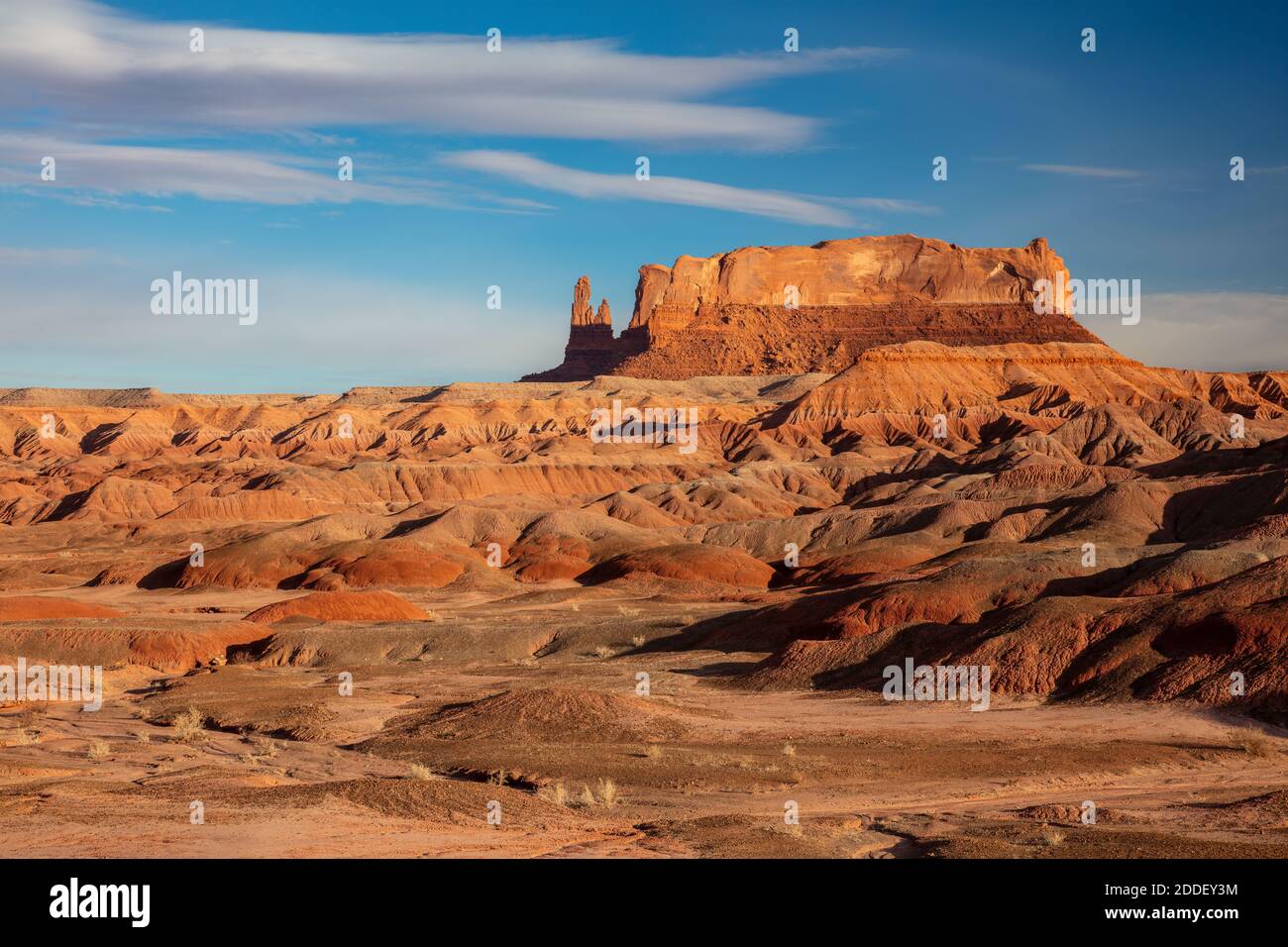 Round Top Ridge, Navajo Indian Reservation, Arizona Banque D'Images