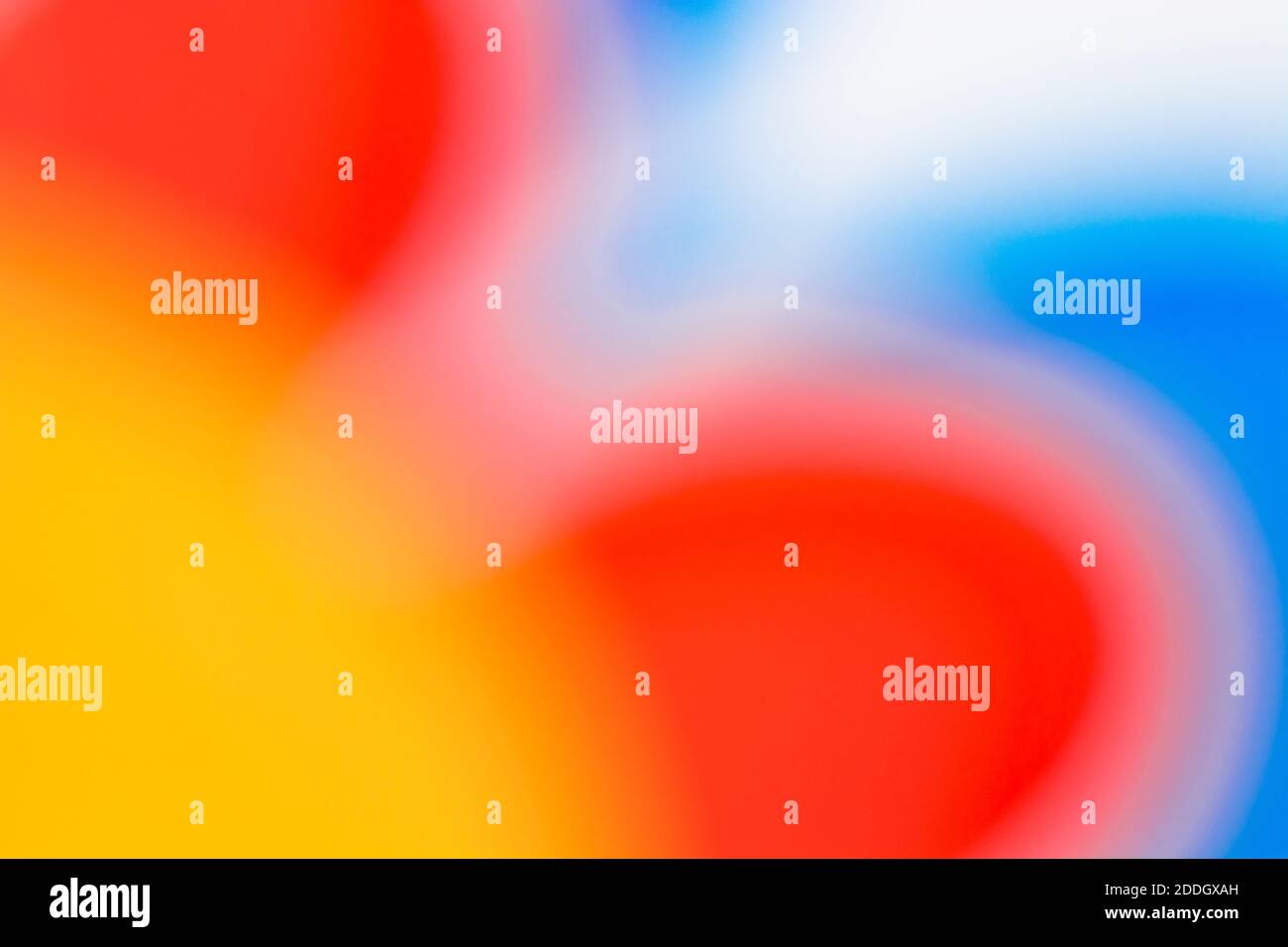 Flou abstrait coloré de lignes et de formes incurvées. Par manque de clarté, maladie mentale, ne pas penser droit, émeute de couleur, science-fiction, hyperloop Banque D'Images