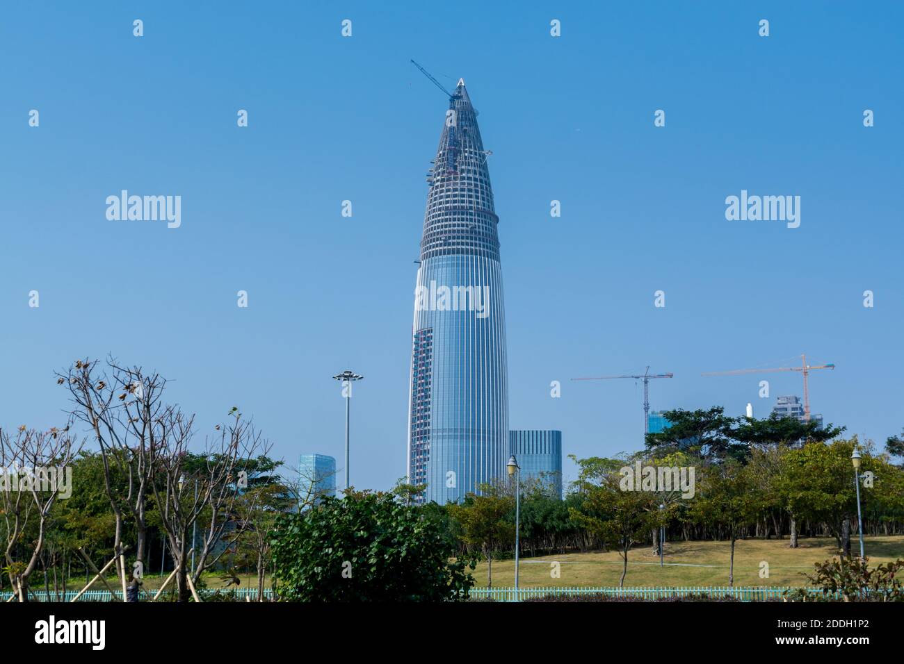 Bâtiment moderne à la baie de Shenzhen à Nanshan Shenzhen De la Chine Banque D'Images