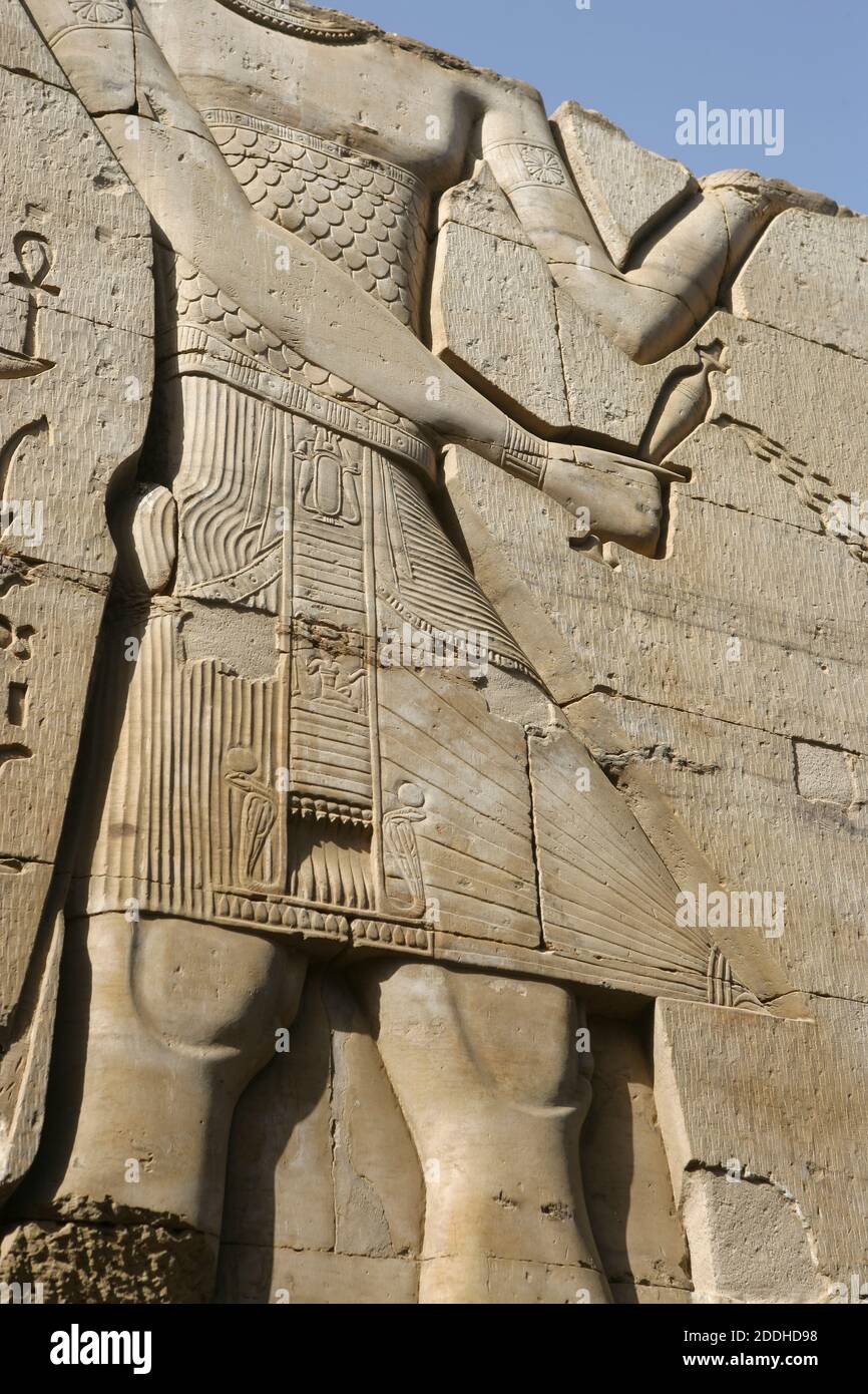 TEMPLE DE KOM OMBO, ÉGYPTE Banque D'Images