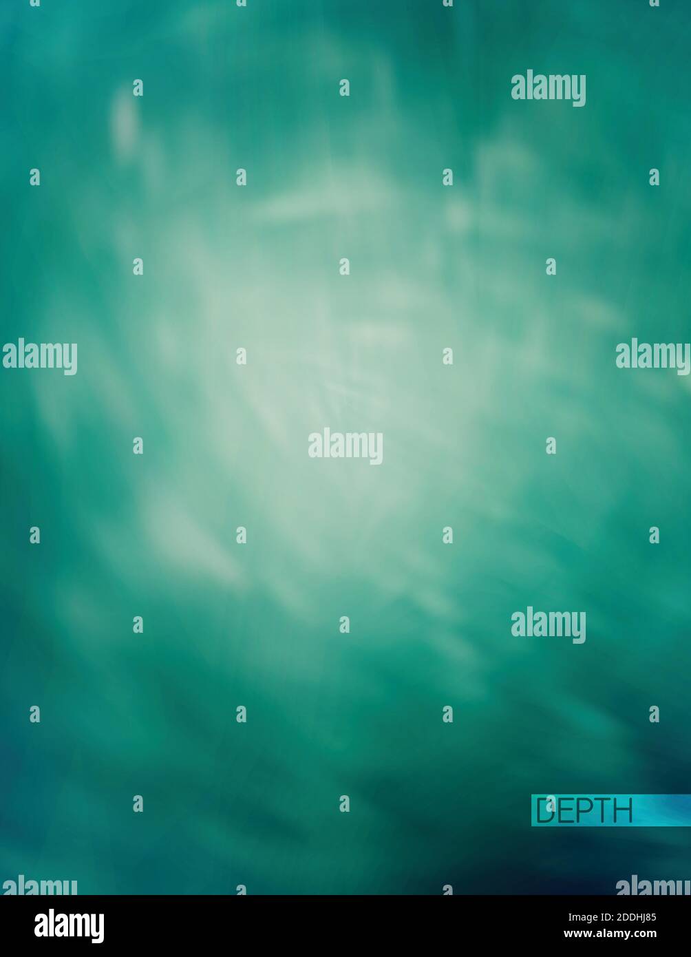 Profondeur. Motif sarcelle profond abstrait avec effet flou. Arrière-plan vectoriel vertical Illustration de Vecteur